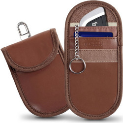 Θήκη Κλειδιών Αυτοκινήτου Tech-Protect KLR100 RFID Signal Blocker Espresso