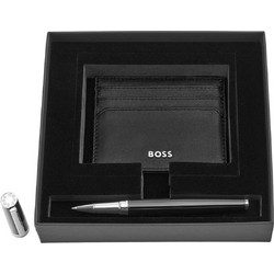 Σετ Στυλό Rollerball και Καρτοθήκη Δερμάτινη Hugo Boss HPCR254A