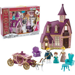 ToyMarkt Μικρό Κάστρο με Άμαξα + Έπιπλα 971219