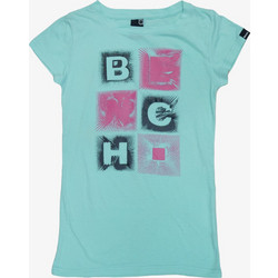 BENCH Women Squared Logo T-Shirt - AQUA GREEN - 1019-1028-2000-AQGRN