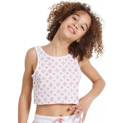 BodyTalk Παιδικό Crop Top Αμάνικο Λευκό 1221-702020-00200