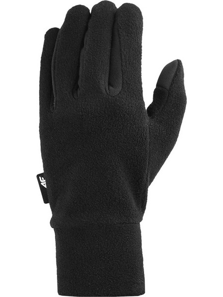 4F GLOVES (4FWAW24AGLOU083-20S)ΜΑΥΡΑ ΓΑΝΤΙΑ ΑΦΗΣ