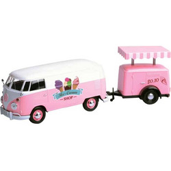 Motormax Volkswagen T1 Σετ Τρέιλερ Van Με 24 Motor Max 79672