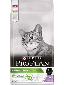 NESTLE ΓΑΤΟΤΡΟΦΗ PROPLAN STERILISED TURKEY 3KGR 12369078