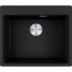 Franke Centro 2.0 610/210 Ένθετος Νεροχύτης Γρανίτη Onyx 59x50cm