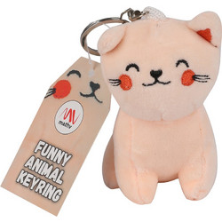Keyring: Pink Cat