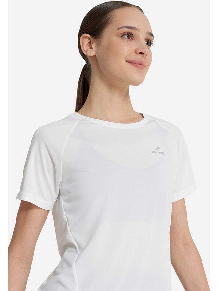 DEMIX Κοντομάνικη Μπλούζα W D Fitness AA SS T-Shirt WHITE γυναίκες