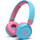 JBL JR310BT Ενσύρματα & Ασύρματα Bluetooth Παιδικά Ακουστικά Over Ear Μπλε Ροζ