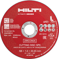 Hilti AC-D SPX Δίσκος κοπής μετάλλου 125x1.00 2150705
