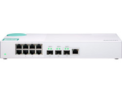 QNAP QSW-308-1C Unmanaged L2 Switch με 8 Θύρες Ethernet 1Gbps και 2 SFP Θύρες