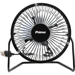 Primo PRMF-80427 Mini Ανεμιστήρας 6'' 15cm Μαύρος