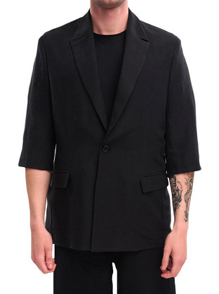 Royal Denim Alyx Ανδρικό Σακάκι Blazer Single Breasted Λινό