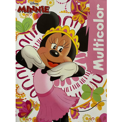 Disney Minnie Mouse Βιβλίο Ζωγραφικής Multicolor Α4 με 32 Σελίδες Χρωματισμού (400199)