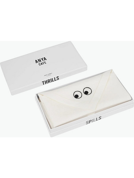 Πετσέτες Φαγητού Anya Hindmarch Eyes Napkins Set of 4