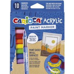 CARIOCA ΑΚΡΥΛΙΚΟΙ ΜΑΡΚΑΔΟΡΟΙ (10 ΧΡ)