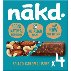 Nakd Raw Salted Caramel 35gr 4τμχ