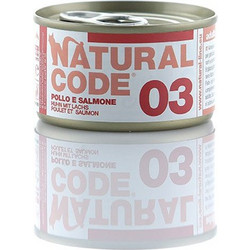 Natural Code 03 Adult with Chicken & Salmon 85gr