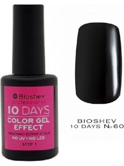 Bioshev 10 Days Color Gel Effect 060 Gloss Βερνίκι Νυχιών Μακράς Διαρκείας 11ml