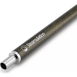 Επιστόμιο Ναργιλέ Steamulation Carbon Mouthpiece Black Gold