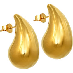 Ghetto Elegant Drops New Style Medium Gold Earrings SS