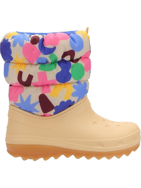 Crocs Classic Neo Puff Geo Shapes Boot