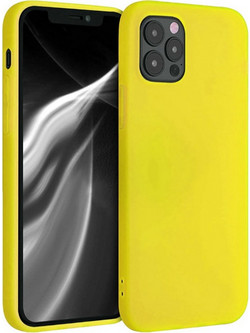 Θήκη Ενισχυμένης Σιλικόνης για iPhone 12/ 12 Pro Κίτρινο