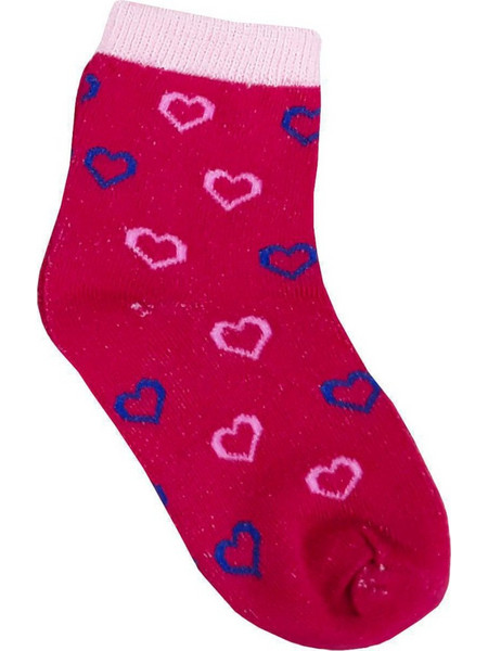 Παιδικά Καλτσάκια 24-48m (No 26) Beboulino Red Hearts 71208000001