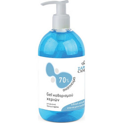 Camoil Johnz Ζελέ Καθαρισμού Αντισηπτικό Gel Χεριών Κρίνο με Αντλία 500ml