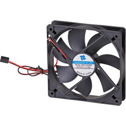 Akyga AW-12B-BK Case Fan 120mm με Σύνδεση 3-Pin Black