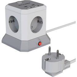 Power Outlet Extender BlitzWolf BW-EC1 4xAC 2xUSB-A 2xUSB-C - 5907085520056