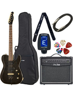Harley Benton TE-40 TBK Bundle 2