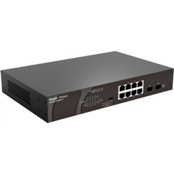 Ruijie RG-ES110GDS-P Unmanaged L2 Switch με 8 Θύρες Ethernet 1Gbps και 2 SFP Θύρες