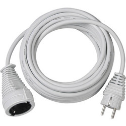Brennenstuhl Quality plastic extension cable 10m white H05VV-F 3G1,5