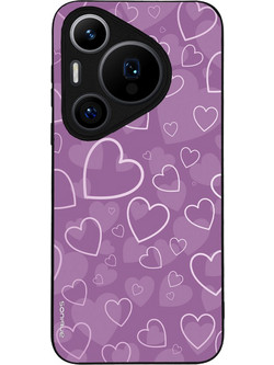 Sonique Heart Series Back Cover Violet (Huawei Pura 70 Pro)