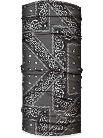 Μαντήλι Λαιμού Fizan Paisley Grey