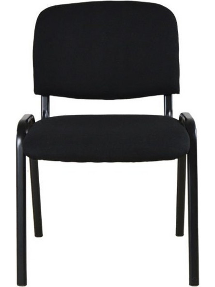 Καρέκλα επισκέπτη Nextdeco μαύρη Υ81,5x58x54,5εκ