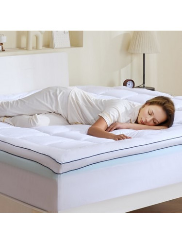VEVOR Επίστρωμα Στρώματος Premium Memory Foam King 1930.4 mm x 2032 mmDHYCDZ7680INM5WOQV0