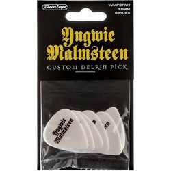 DUNLOP YJM-01WH Yngwie Malmsteen Πέννες Λευκό (6 τεμάχια )