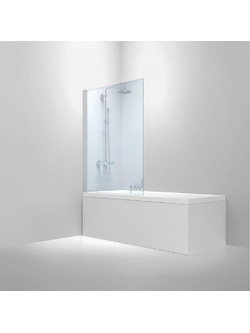 Sparke Σταθερό Μπανιέρας Με Μεντεσέ Pivot Χρώμιο 700x1400mm