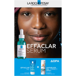 La Roche-Posay Effaclar Serum 30ml + Effaclar Gel 50ml + Anthelios Oil Correct SPF50 3ml