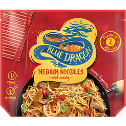 Μεσαία Νουντλς Έτοιμα Για Γουόκ Blue Dragon Medium Wok Ready Noodles 300g
