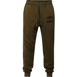 Franklin & Marshall Ανδρικό Παντελόνι Φόρμας Fleece με Λάστιχο Χακί JM1003.000.20-119