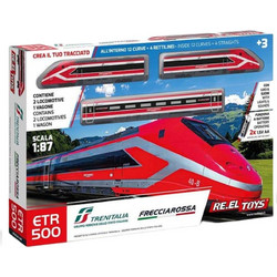 Ηλεκτροκίνητο Τρένο 1/87: Frecciarossa ETR 500 - Re.el Toys