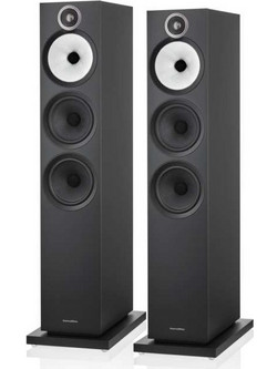 Bowers & Wilkins 603 S3 Ζεύγος Ηχείων Hi-Fi Δαπέδου 200W 3 Δρόμων Black