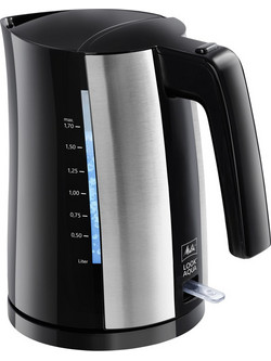 Melitta Look Aqua II Ανοξείδωτος Βραστήρας 1.7lt 2400W