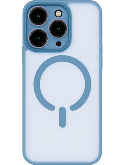 ObaStyle Semiclear Ματ Θήκη MagSafe για iPhone 15 Pro Max - Γαλάζιο