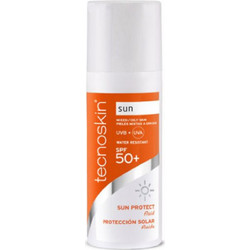 Tecnoskin Sun Protect Fluid Αντηλιακή Κρέμα Προσώπου Αντιγηραντική SPF50+ 50ml