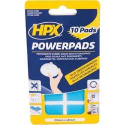 Ταινία Διπλής Όψης Αφρώδης Power Pads extra strong 20mmX40mm HPX PA2040S