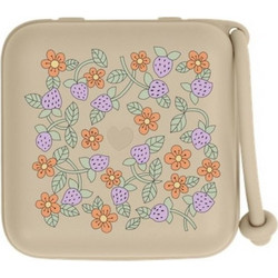 BIBS Pacifier Box Liberty Strawberries And Cream Vanilla Θηκη Πιπιλας SKU420019245