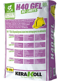 KERAKOLL ΚΟΛΛΑ ΠΛΑΚΙΔΙΩΝ H-40 GEL WHITE 25KG (Κ.60046.01)